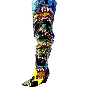 Thigh High Boots. Wore once. Excellent condition